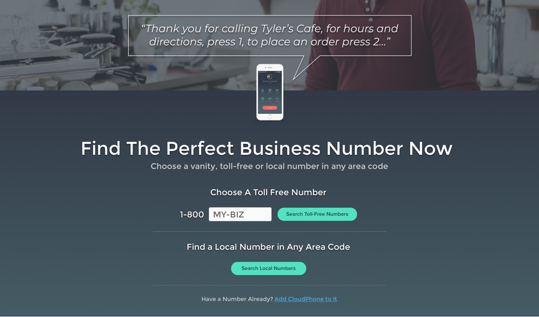 cloud phone value prop: Let your phone do the work for you while you focus on growing your business.